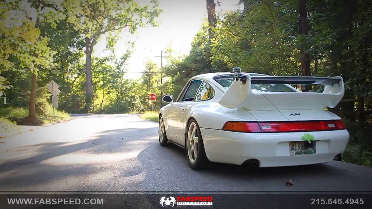 Porsche 993 RSR (1995-1998) | Fabspeed Header Muffler Kit