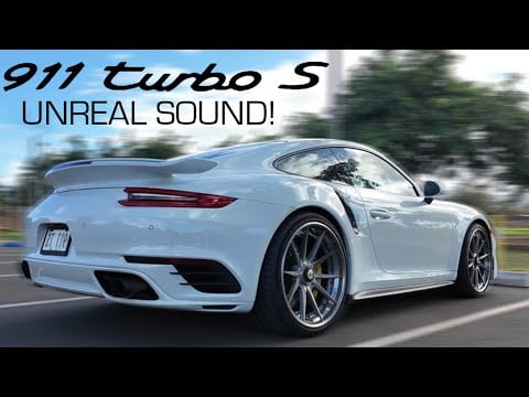 GREATEST SOUNDING TURBO S! 991 Turbo S with Full Titanium Exhaust