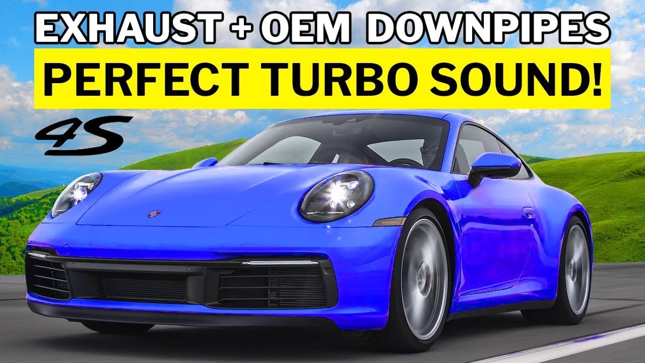 WE IMPROVED THE 992 CARRERA!! Valvetronic Designs Titanium Exhaust + OEM Downpipes
