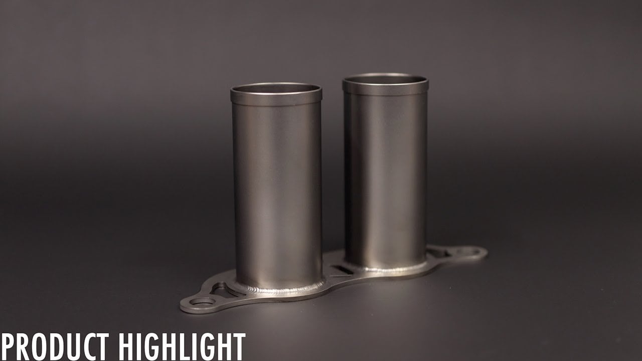 JCR 992 GT3 TITANIUM EXHAUST TIPS (CUP)