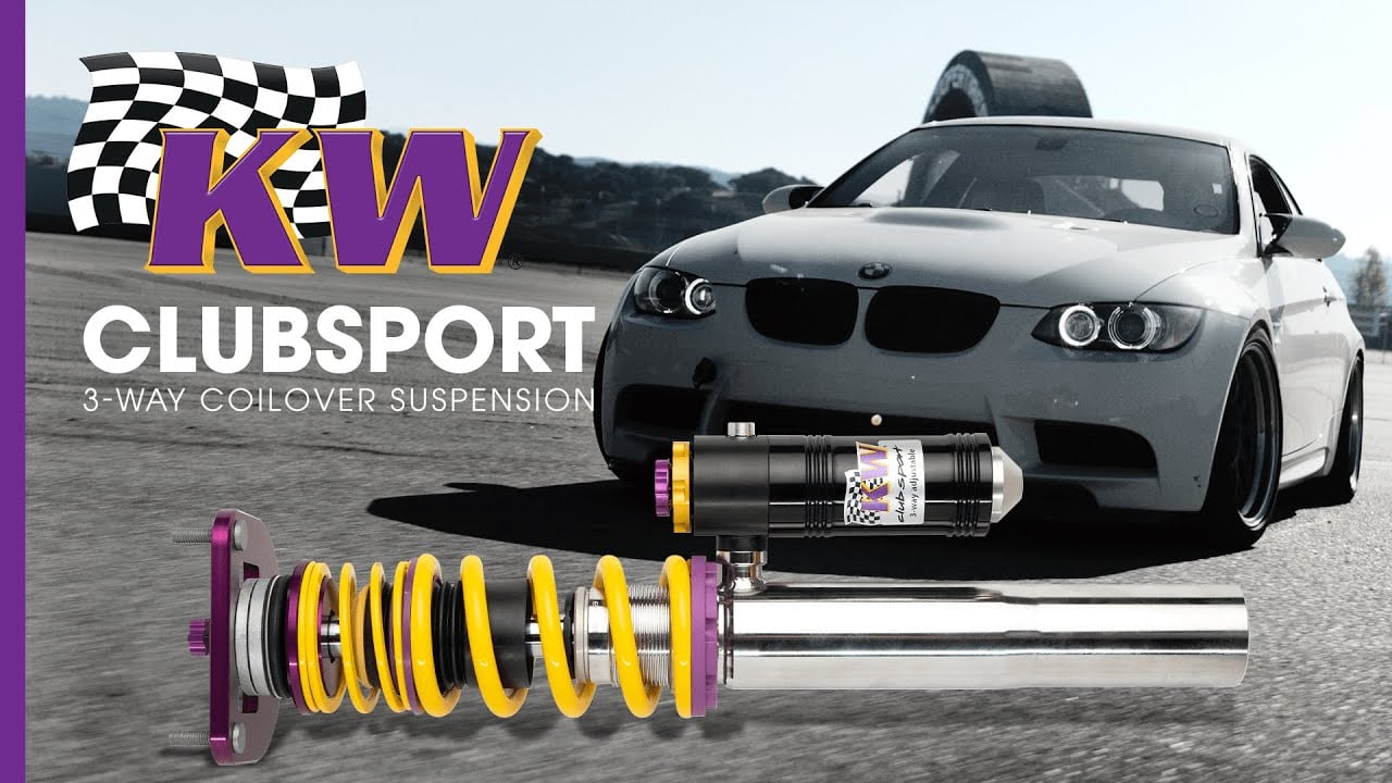 KW Clubsport 3.Way Coilover Suspension