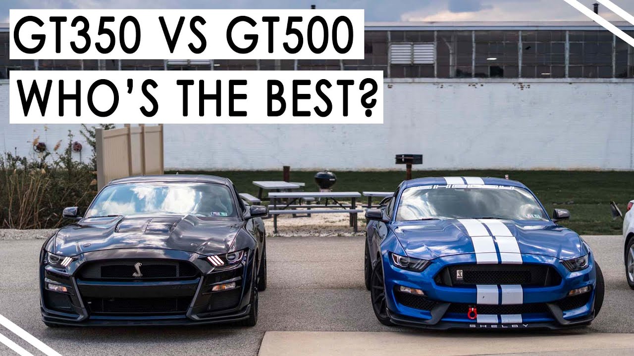 Ford 2020 GT500 vs GT350 | Who's the Ford V8 King? | Rev Off