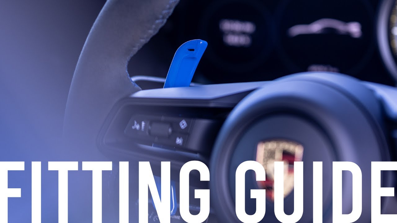 JCR 992 BILLET ALUMINIUM SHIFT PADDLES FITTING GUIDE
