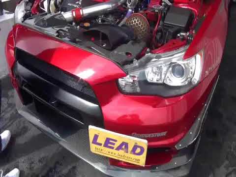 ランサー　エボX　CZ4A　　VARIS ’09 Verフルエアロ　OHLINSフルタップ車高調などその他改造多数！！！　ｗｉｔｈ　CARSHOP　LEAD