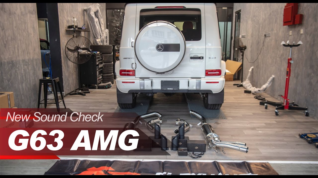 Mercedes-AMG W463A G63 Sound Check w/ Catless Fi EXHAUST Quad Ver X Utmost Downforce Garage