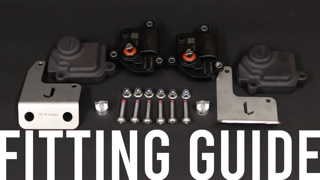 JCR 991.3 GT3RS/992 GT3 VALVE DELETE KIT FITTING GUIDE