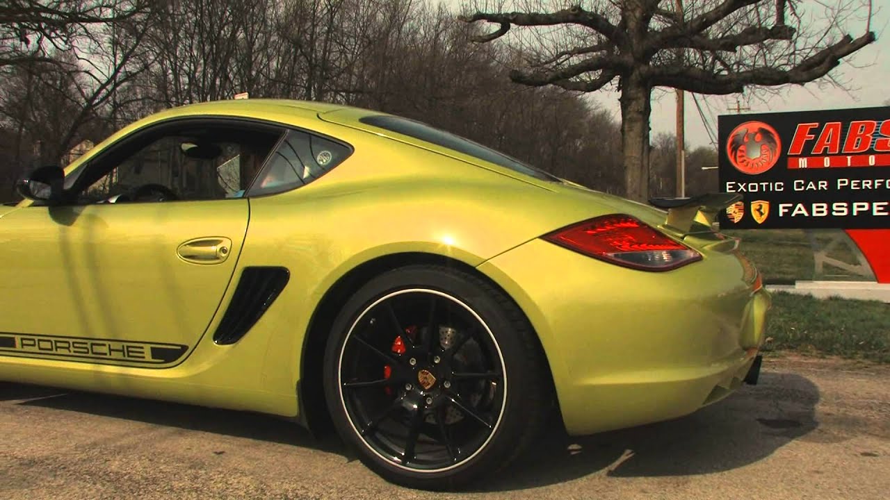 Porsche Cayman R | Fabspeed Race Exhaust | Installation