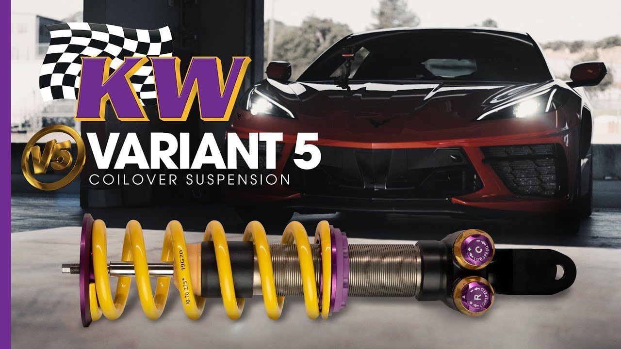 KW Variant 5 Coilover Suspension Chevrolet C8 Corvette Stingray