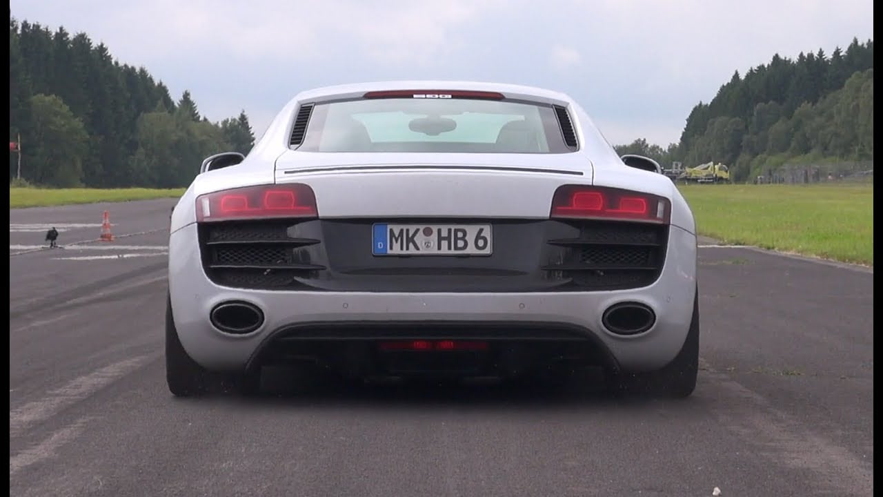 Audi R8 V10 with LOUD Capristo Exhaust System!