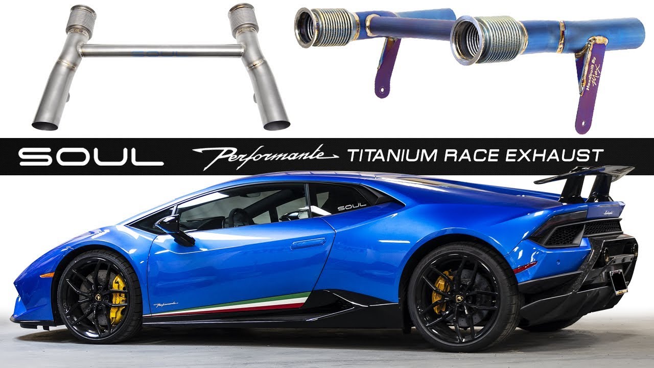 SOUL | Huracan Performante Titanium Race Exhaust