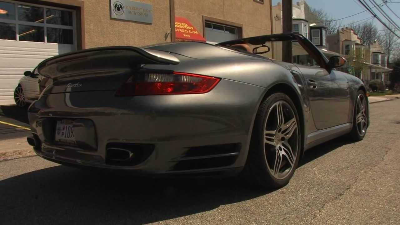 Porsche 997 Turbo Cabriolet with Ver. 3 Fabspeed Maxflo Exhaust