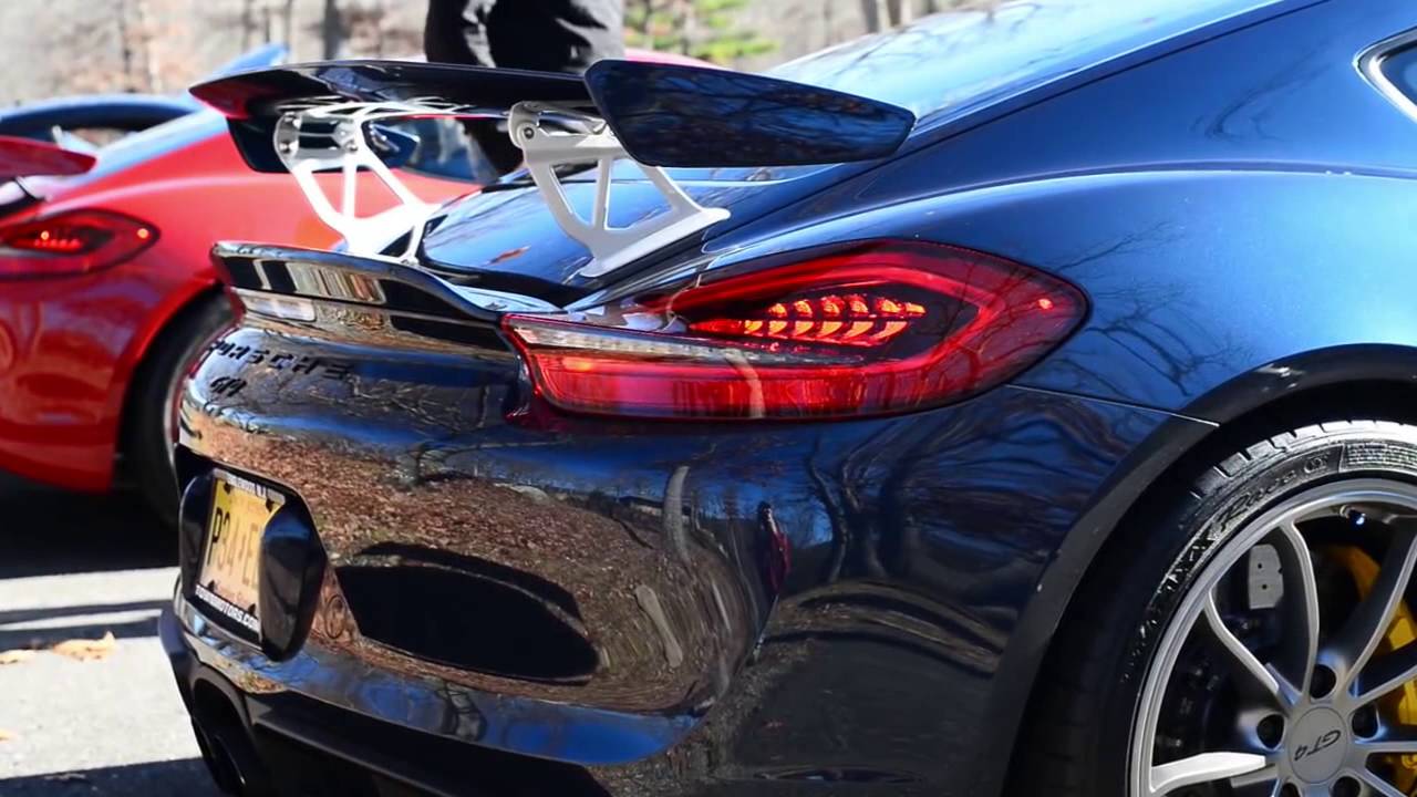 Fabspeed Motorsport 981 GT4 Valvetronic Exhaust Revving