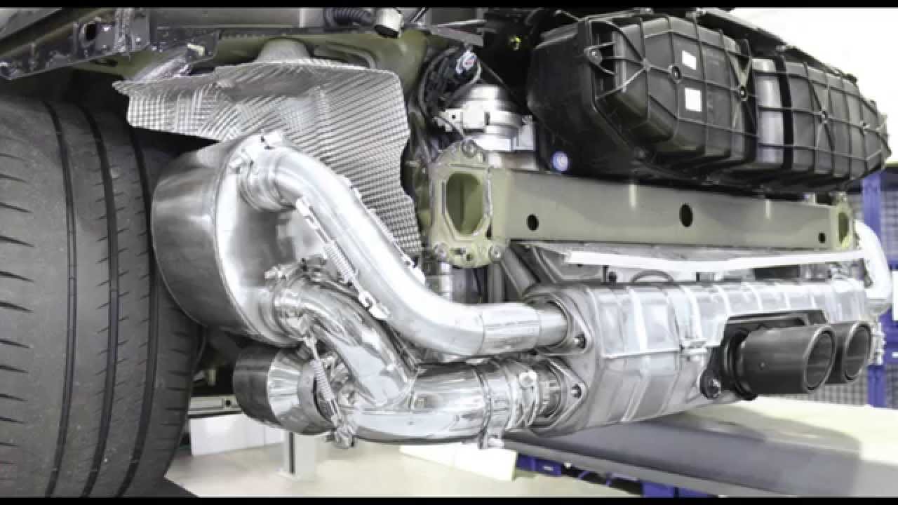 Porsche 991 GT3 with Exhaust Kit3 by Cargraphic