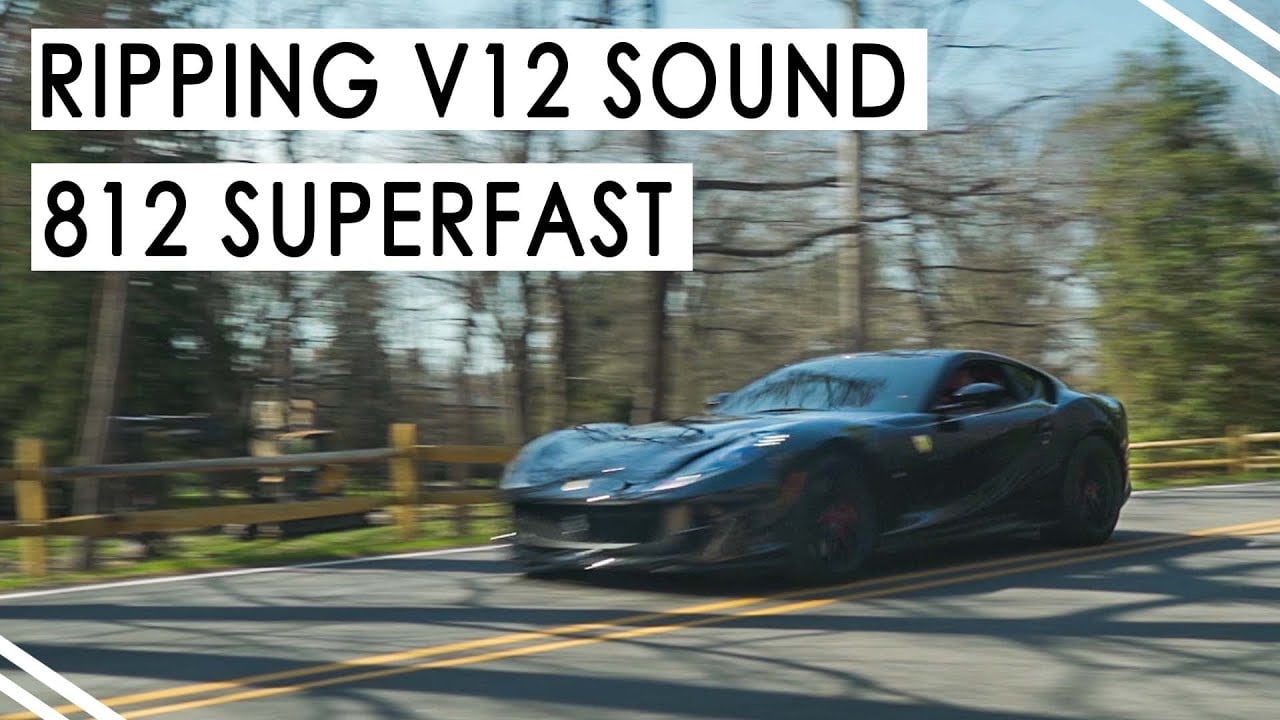 Ferrari 812 2018+ | Fabspeed Sport Cats and X-Pipe | Revs and Drive By Sound Comparison vs Stock