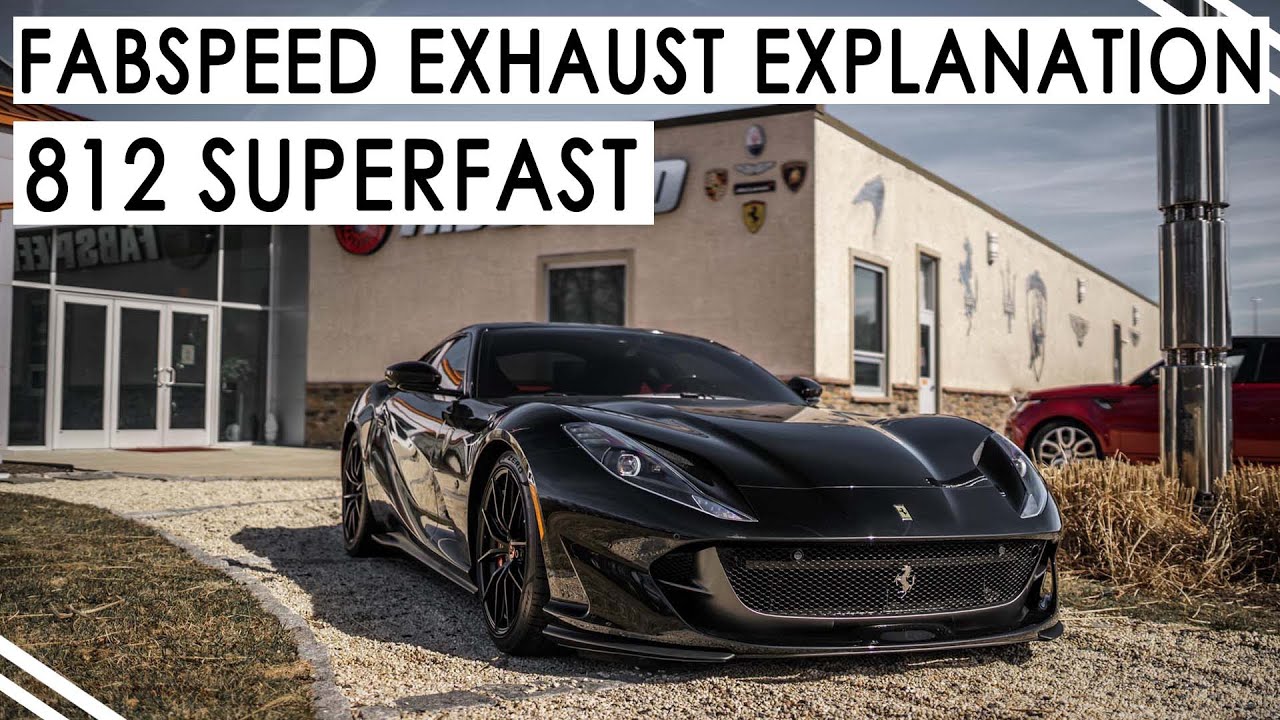 Ferrari 812 Superfast/GTS 2018+ | Fabspeed Exhaust Suite Explanation and Rundown