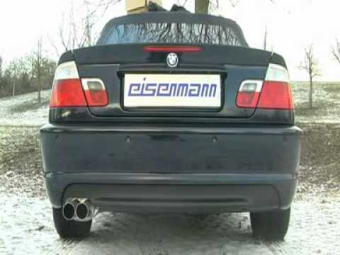 Komplettanlage für den BMW E46 320i, 325i, 330i