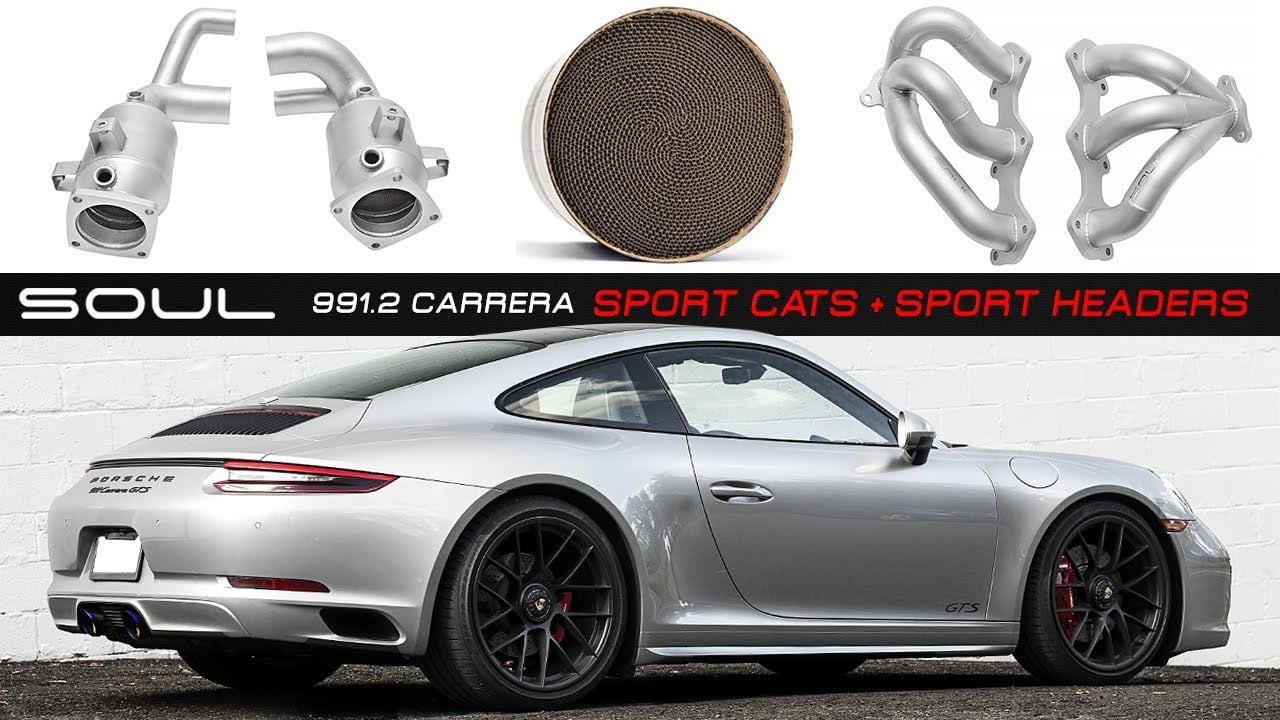 SOUL | 991.2 Carrera GTS with Sport Cats + Sport Headers