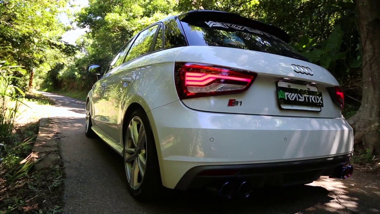 Audi S1 (8X) Quattro Sportback w/ Armytrix Valvetronic Exhaust - PURE SOUND
