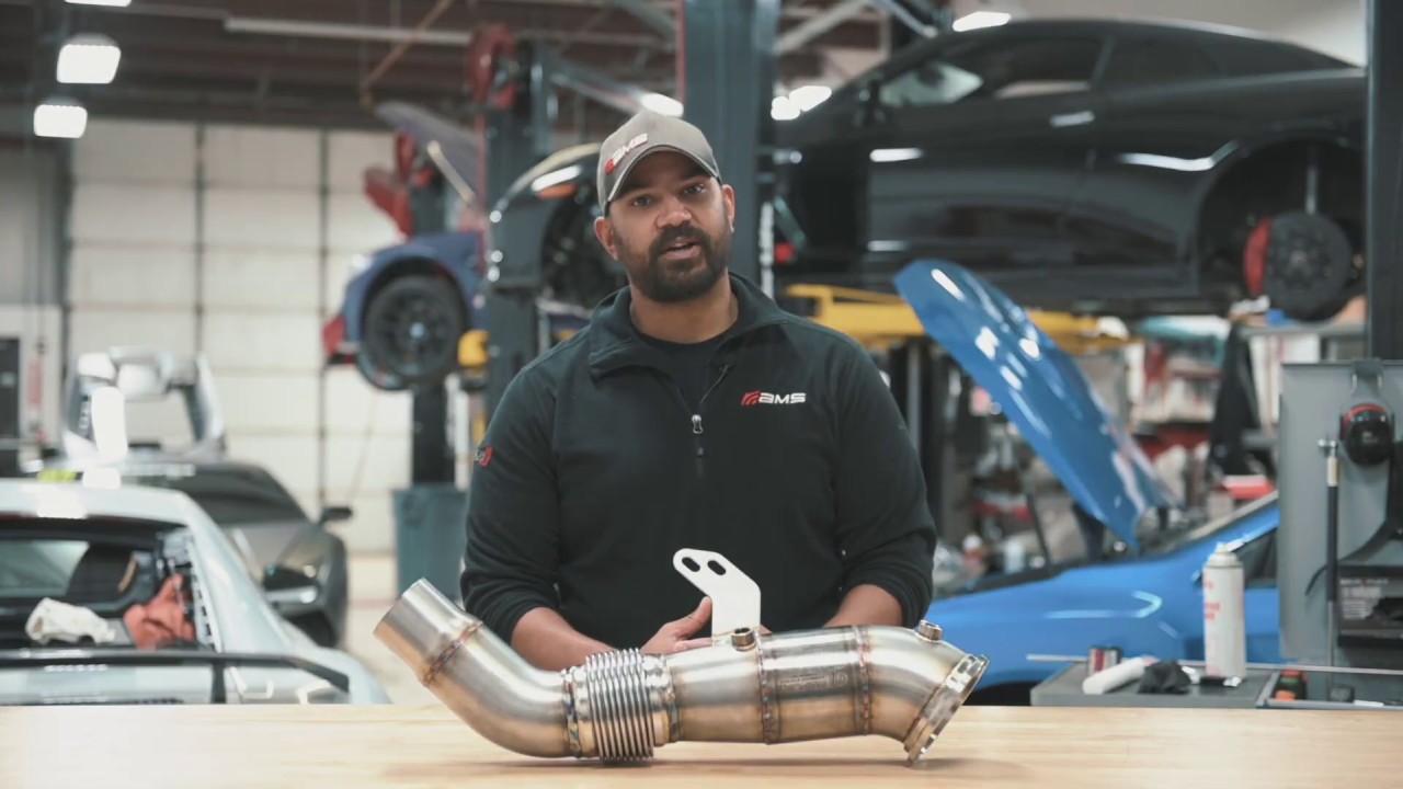 AMS MKV Supra Street Downpipe