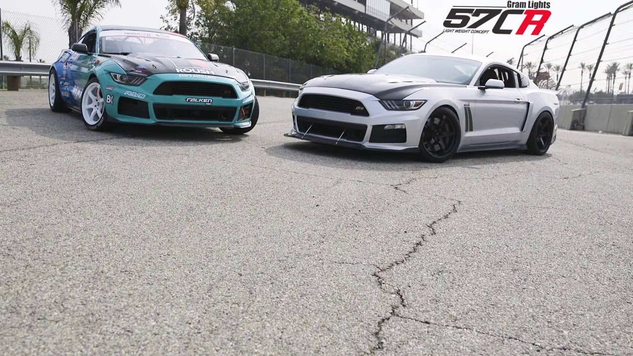 RAYS Formula D USA Justin Pawlak Ford Mustang