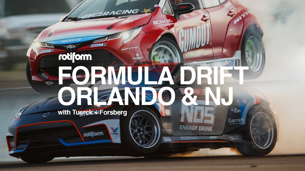 Formula Drift Orlando & NJ 2021 with Ryan Tuerck + Chris Forsberg #FDORL #FDNJ