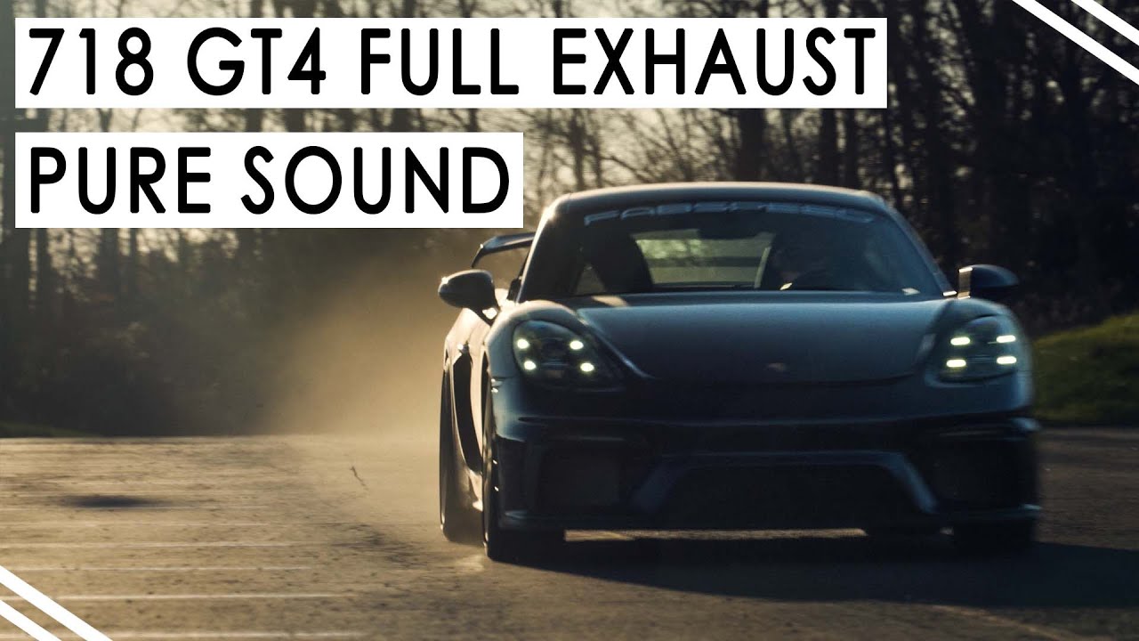 718 GT4/GTS/Spyder (2020+) | Modular Headers, GPF Delete, and Valvetronic Exhaust | Sound Comparison