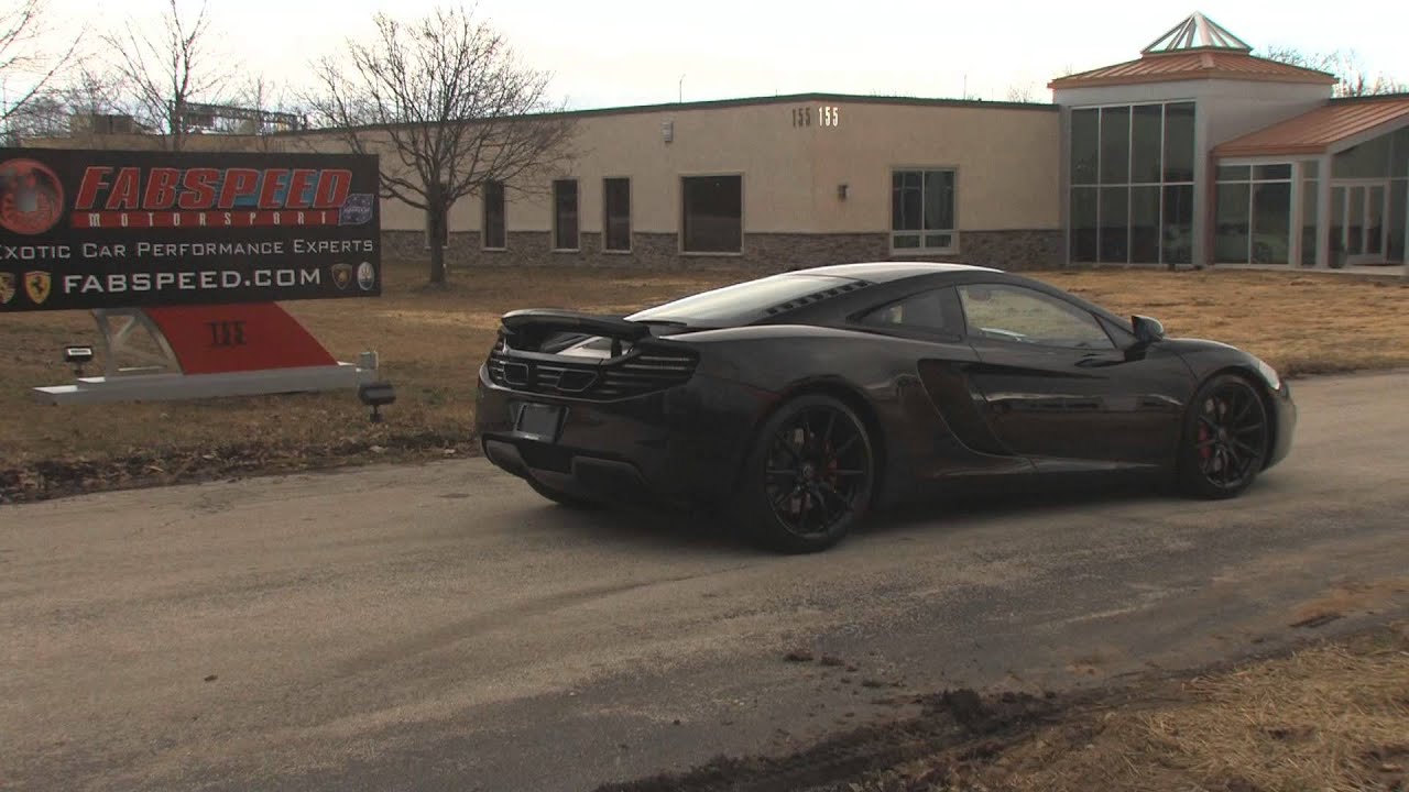 McLaren MP4-12C Sport Catalytic Converters Install