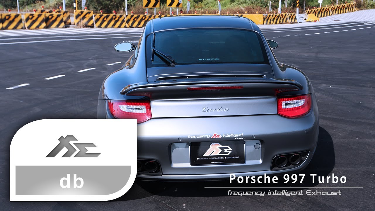 Fi Exhaust Porsche 997 Turbo Idle / Acceleration Sound db Test.
