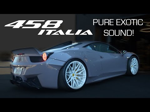 *THE BEST SOUNDING 458!!* - Ferrari 458 with Titanium Exhaust, Free Flow Bypass + Headers