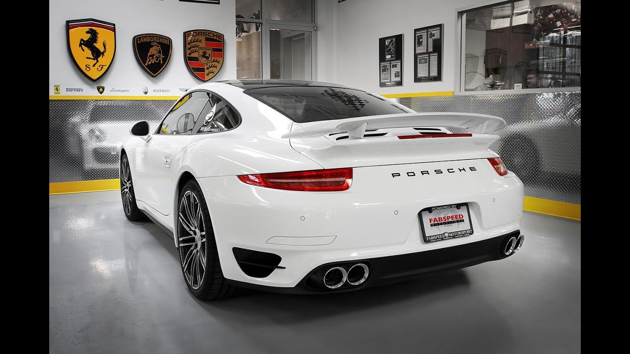 Porsche 991 Turbo Supersport (2013-2016) Performance Package | Install Revs and Pulls