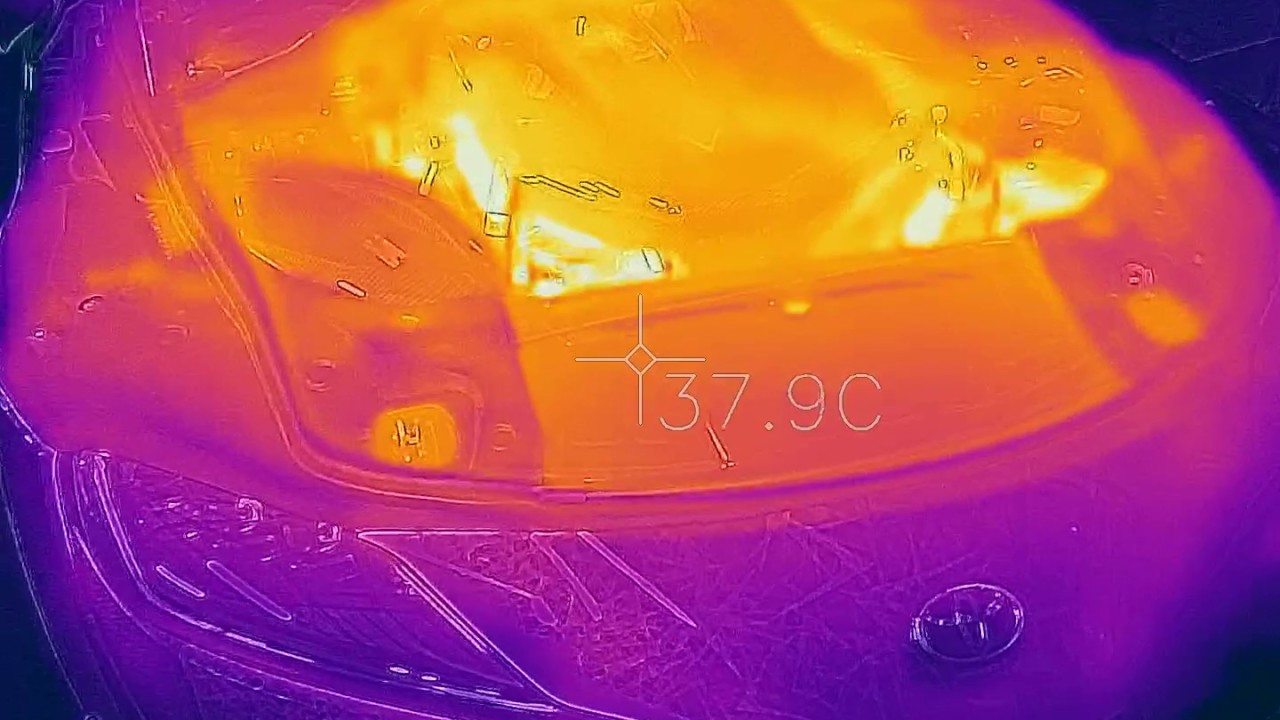 MKV Supra Thermal video with Eventuri Intake