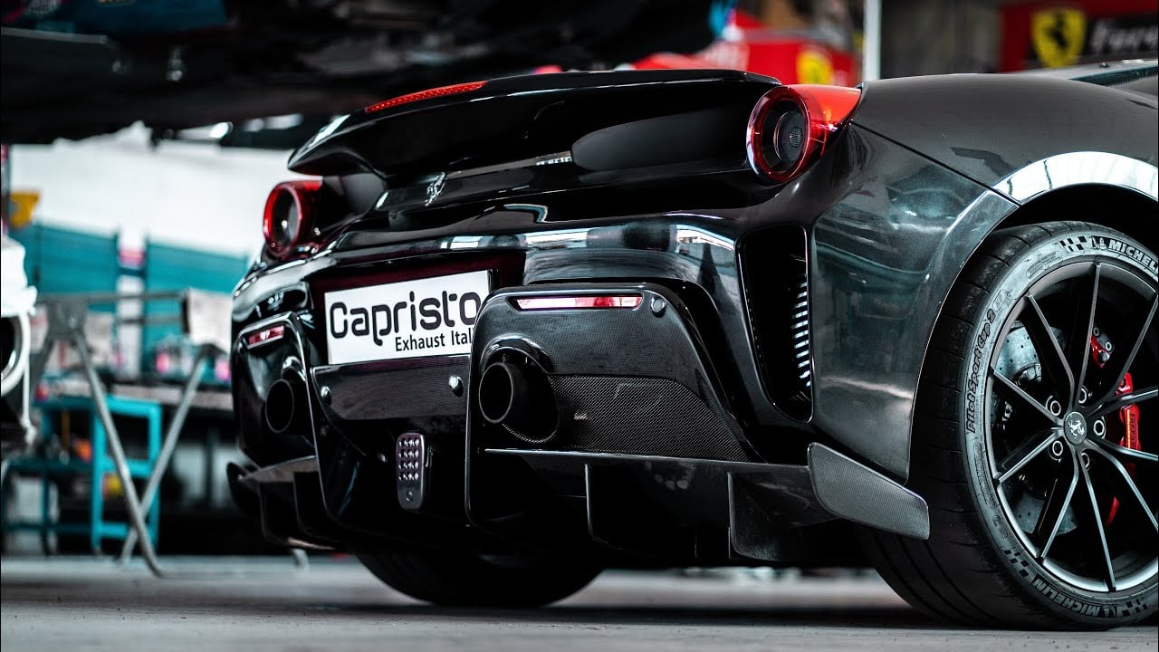 Ferrari 488 Pista Catback + 200celle 🔥 #capristo