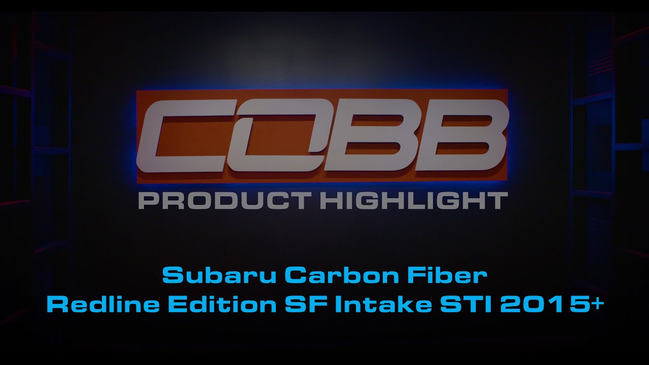 COBB Tuning - Product Highlight - Subaru Redline Carbon Fiber Intake