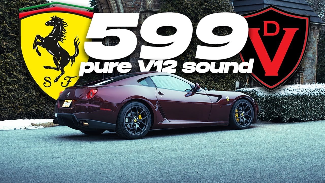 THE WORLDS BEST SOUNDING V12 | Valvetronic Gated Manual Ferrari 599 GTB