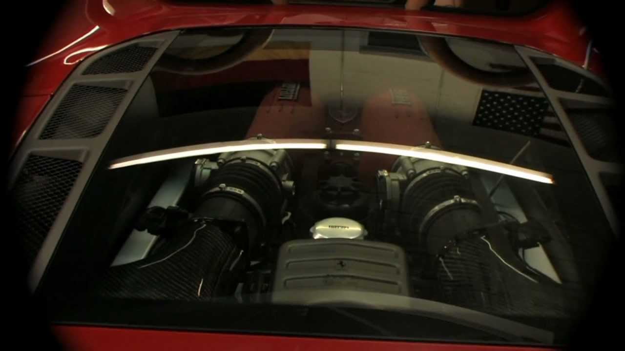 Ferrari F430 Dyno with Fabspeed Carbon Fiber Airboxes/Filters