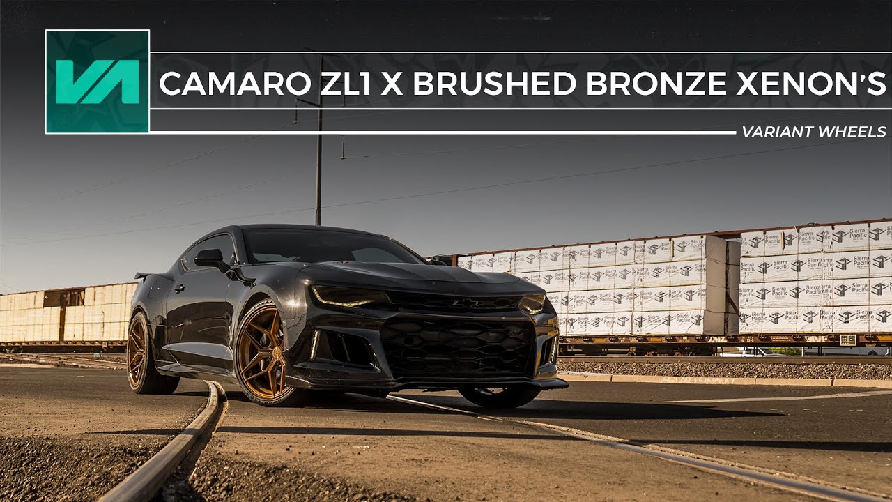 Camaro ZL1 x Xenon in Brushed Bronze // Variant Wheels