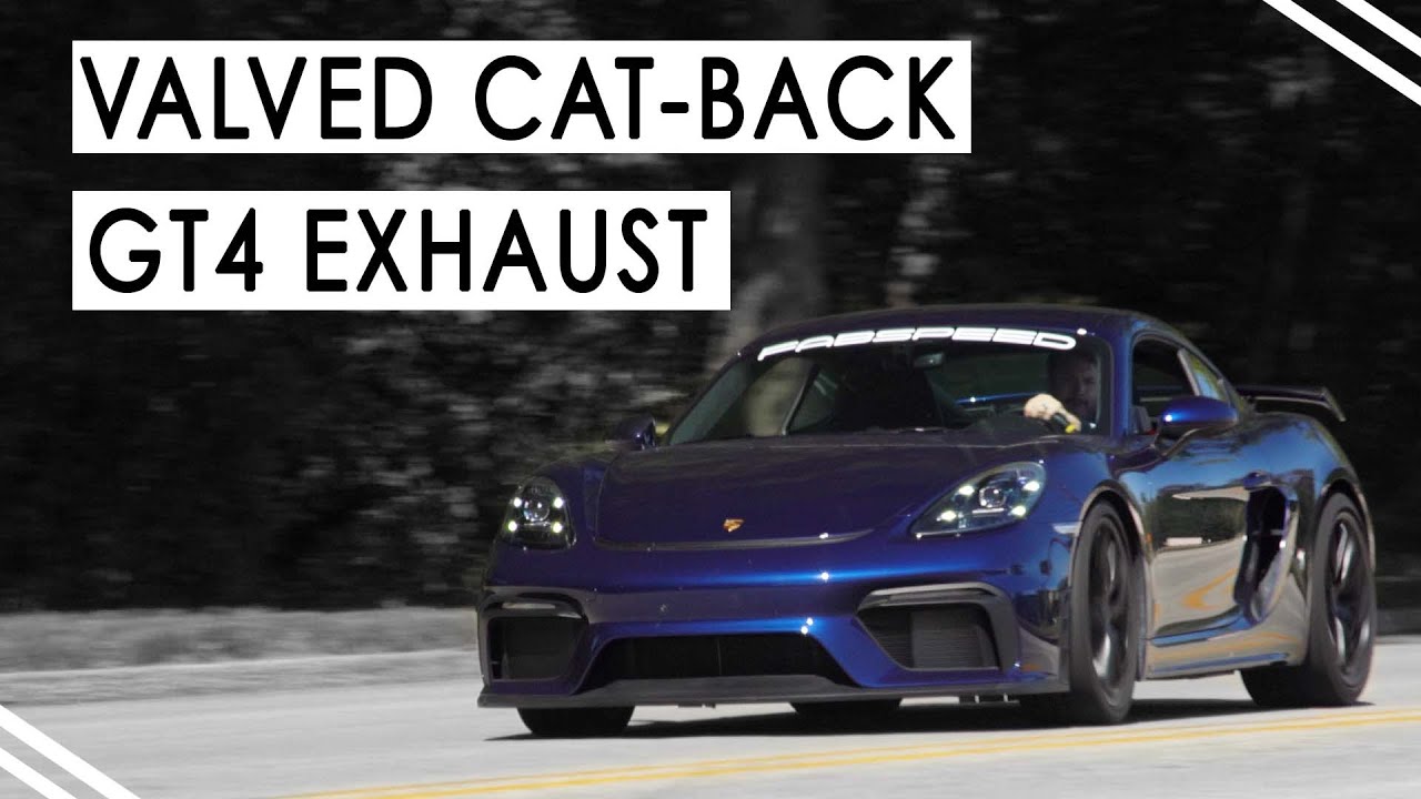 718 Cayman/Boxster GT4/GTS/Spyder | Fabspeed Valvetronic X-Pipe Exhaust vs Stock | Sound Comparison
