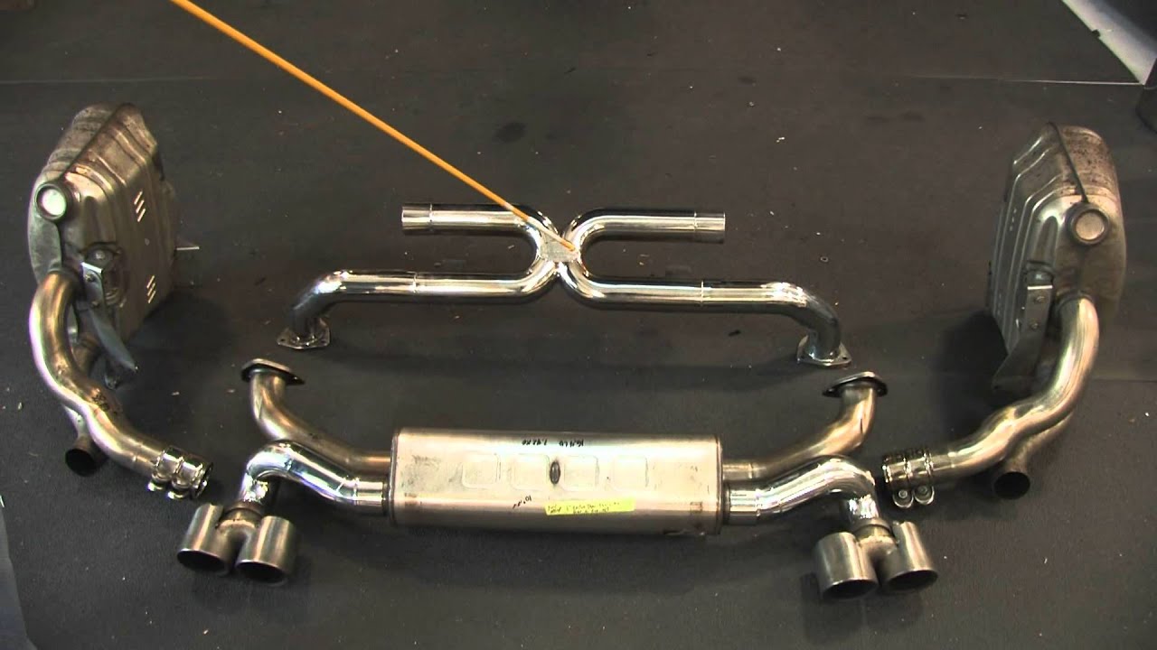 Porsche 997.2 Carrera S with Fabspeed Muffler Bypass Pipes