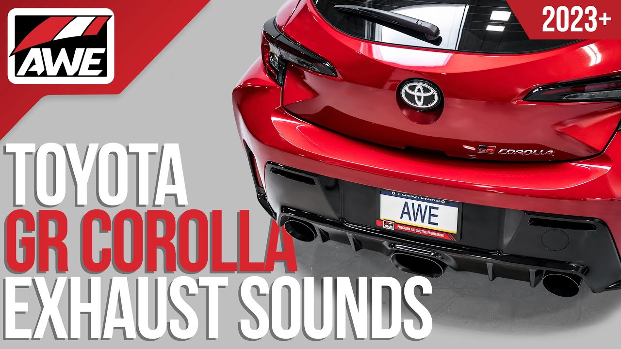 AWE Exhaust Suite for Toyota GR Corolla