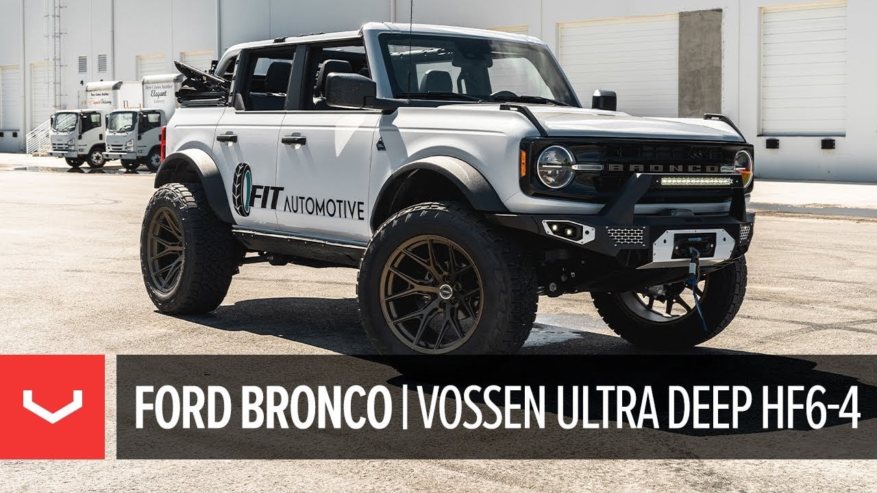 Ford Bronco | Vossen HF6-4 Ultra Deep Wheel