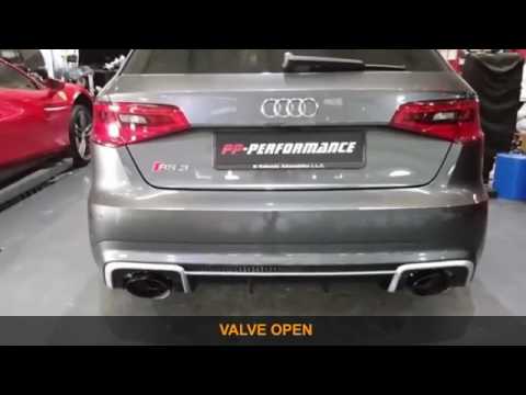 Audi RS3 8V X  PP Performance X Fi Exhaust  Release the LOUD sound!!!