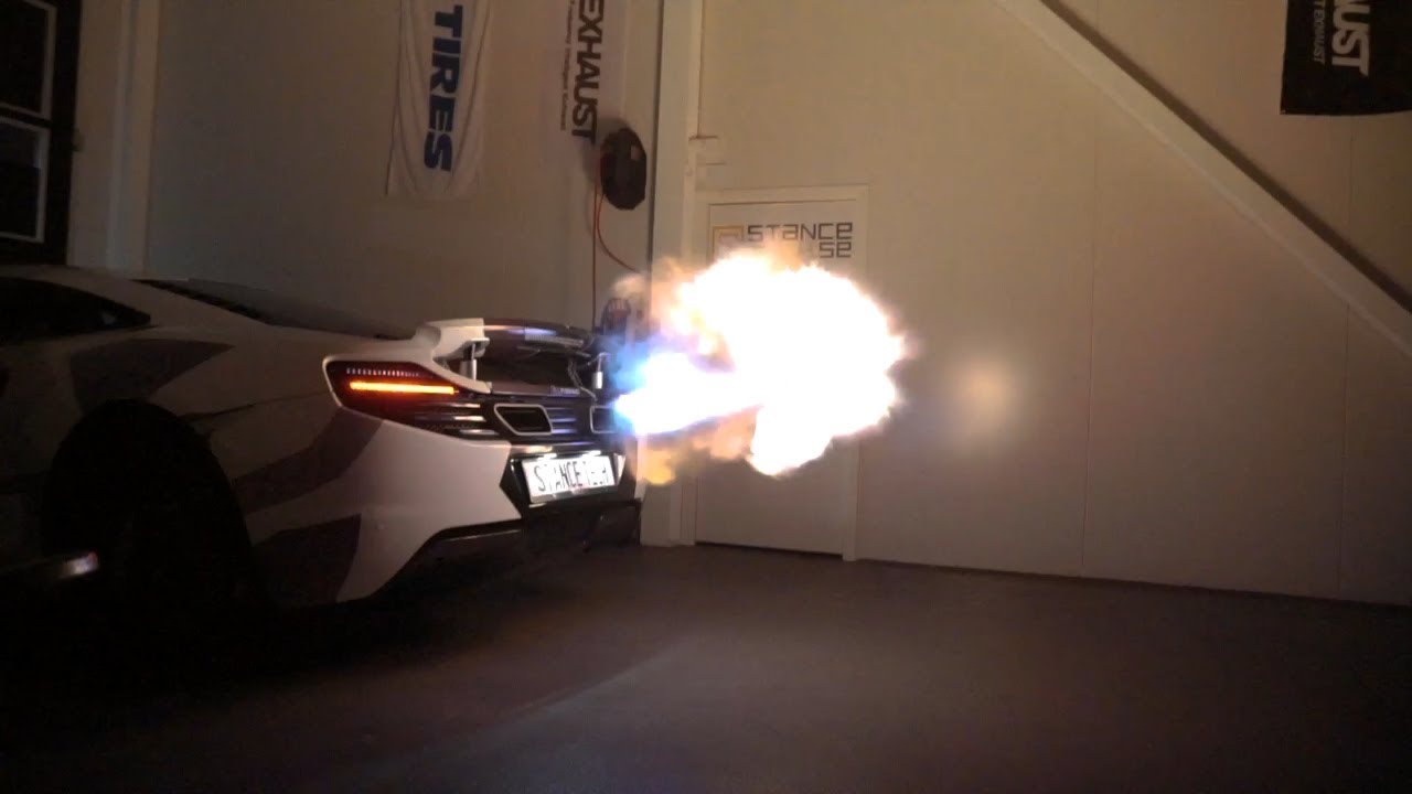 McLaren MP4-12C X Fi EXHAUST