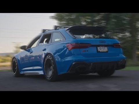 CRAZIEST SOUNDING RS6!!