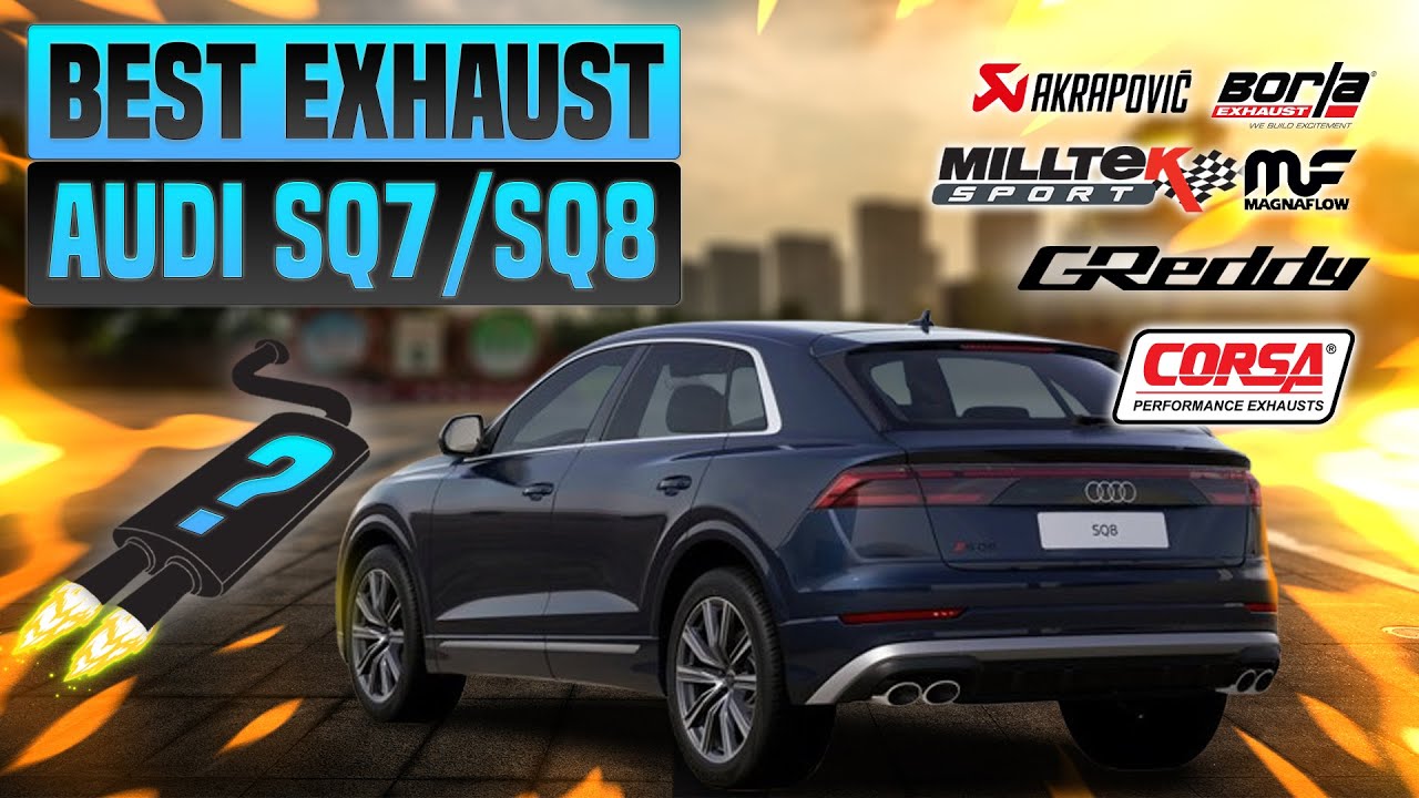 Audi SQ7/SQ8 Exhaust Sound🔥Capristo,Fi,Milltek,Redstar,Upgrade