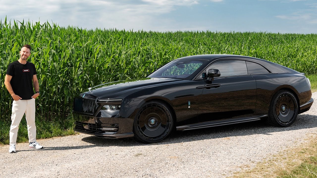 Rolls Royce Spectre by SPOFEC - Carbon Exterior,  Tiffany Interior ... / The Supercar Diaries