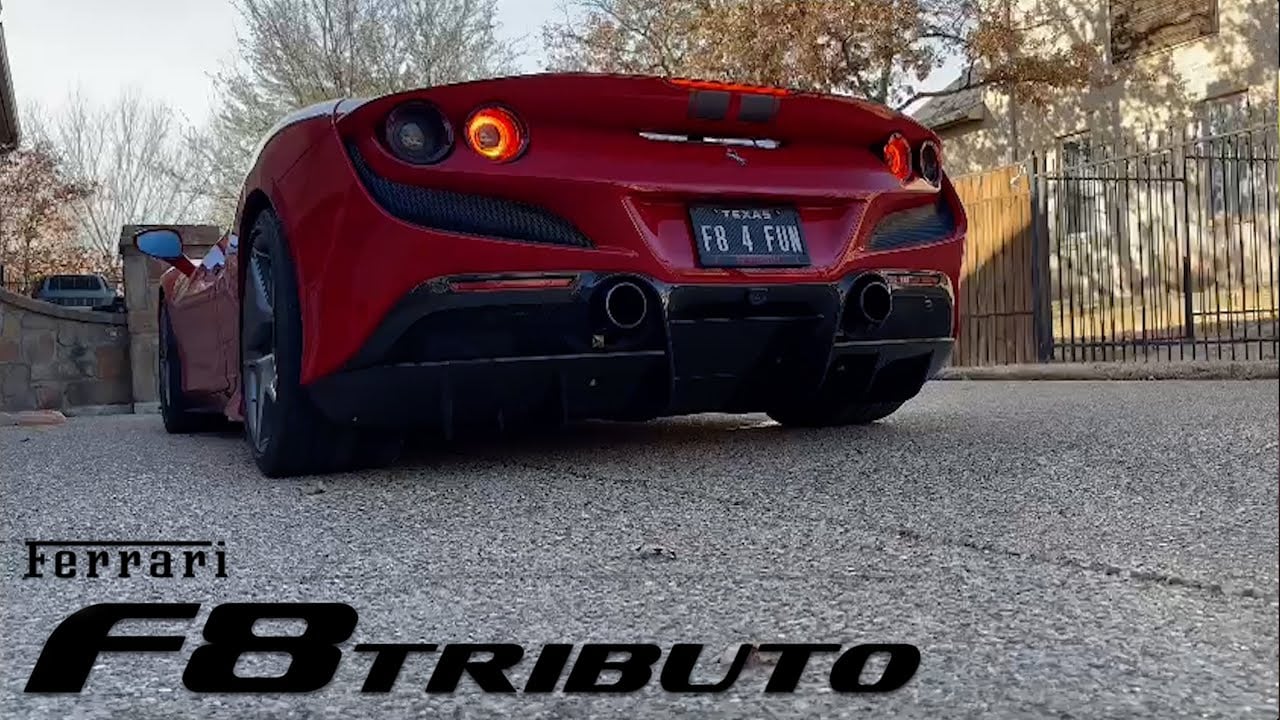 Ferrari F8 Valvetronic Designs Exhaust In-Depth Walkthrough