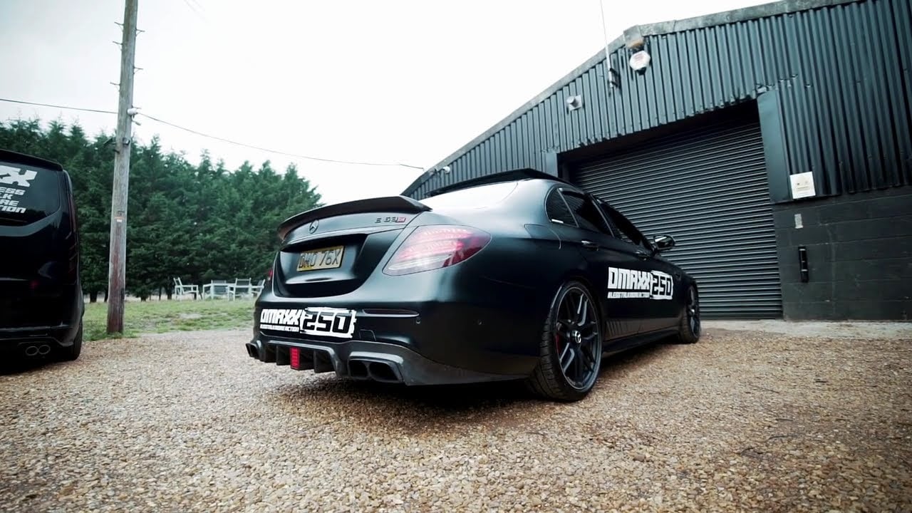 @dmodeejay Stage 2+ AMG W213 E63 with MAD POPS X Fi EXHAUST X Deutsch Tech
