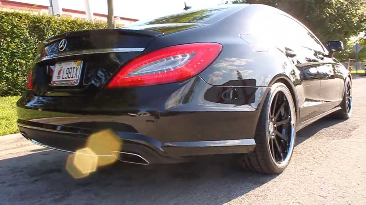 2013 CLS550 on new Strasse Wheels S10 Deep Lip Concaves