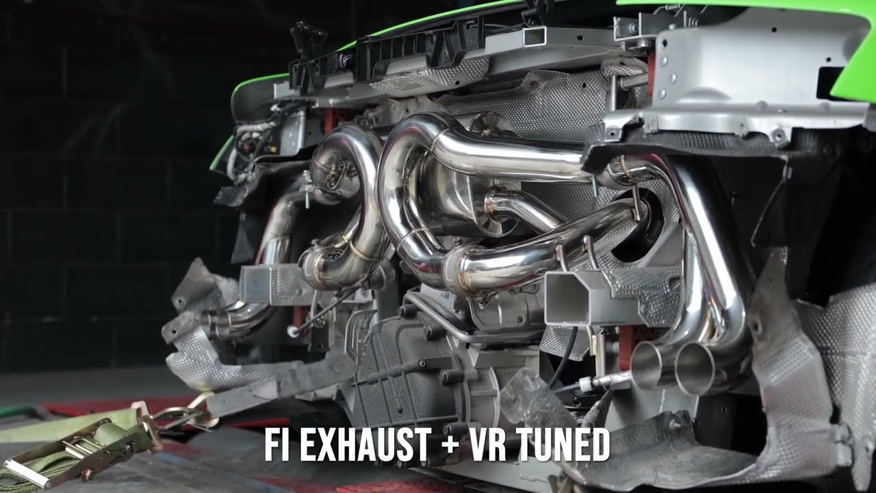 Audi MK1 R8 V10 Stock vs Fi EXHAUST Idle Rev Sound w/ Stage 1 VR Tuned ECU Flash