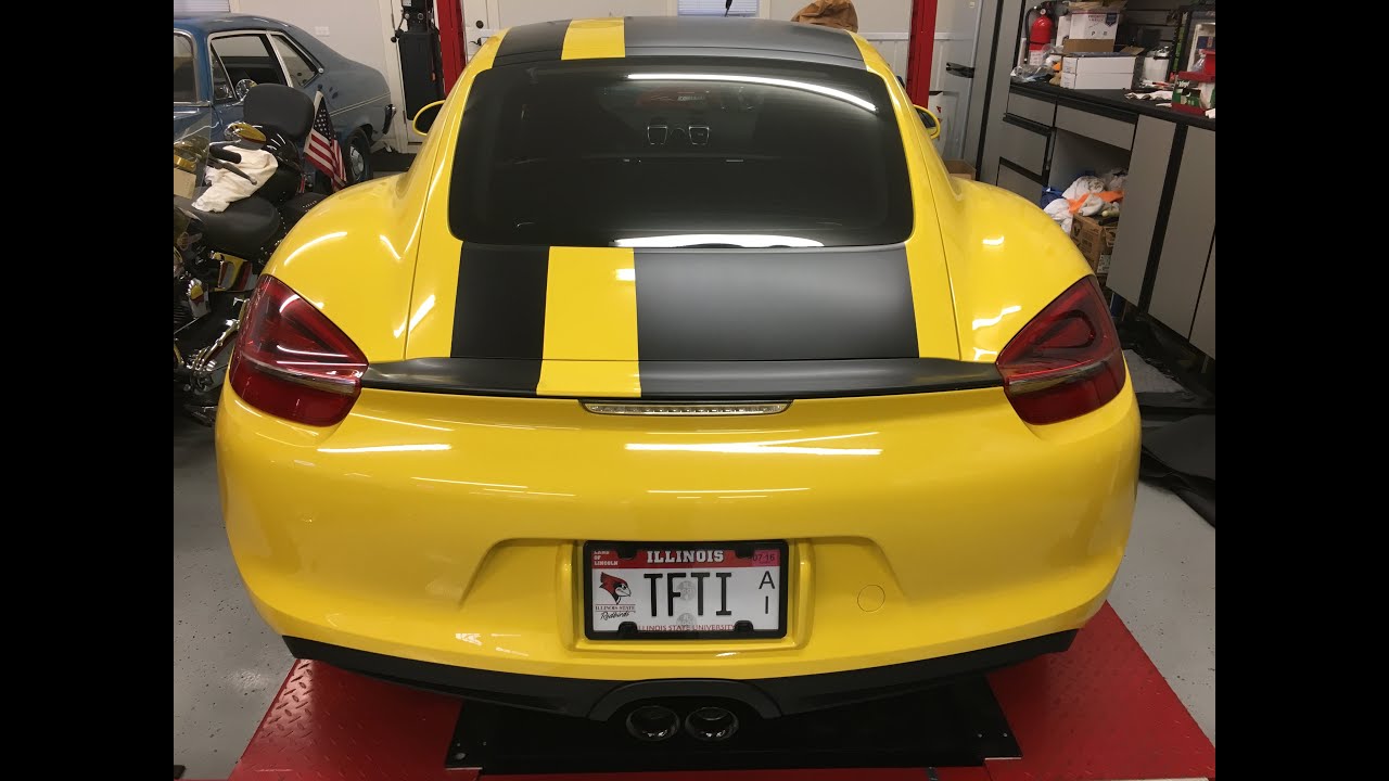 Fabspeed Supercup Race Exhaust First Startup and drive 981 Cayman